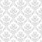 Smart Design Bonded Grip Shelf Liner - 12 Inch x 10 Feet - Fleur Gris